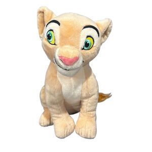 Disney World Parks The Lion King Nala Plush Lion‎ Toy Stuffed Animal Size 9" H